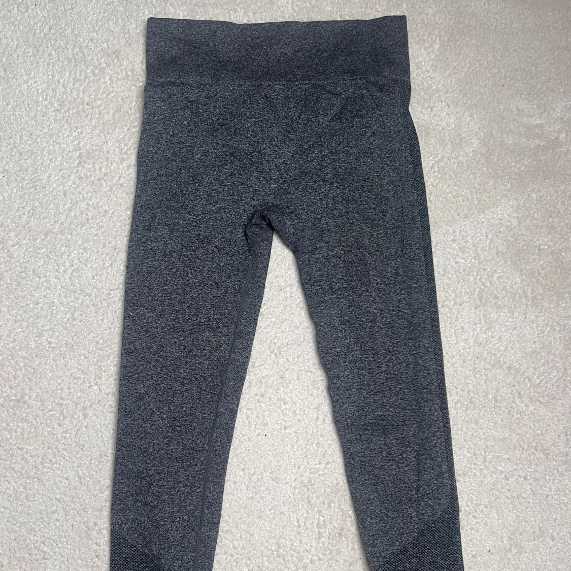 Mörkgrå seamless leggings