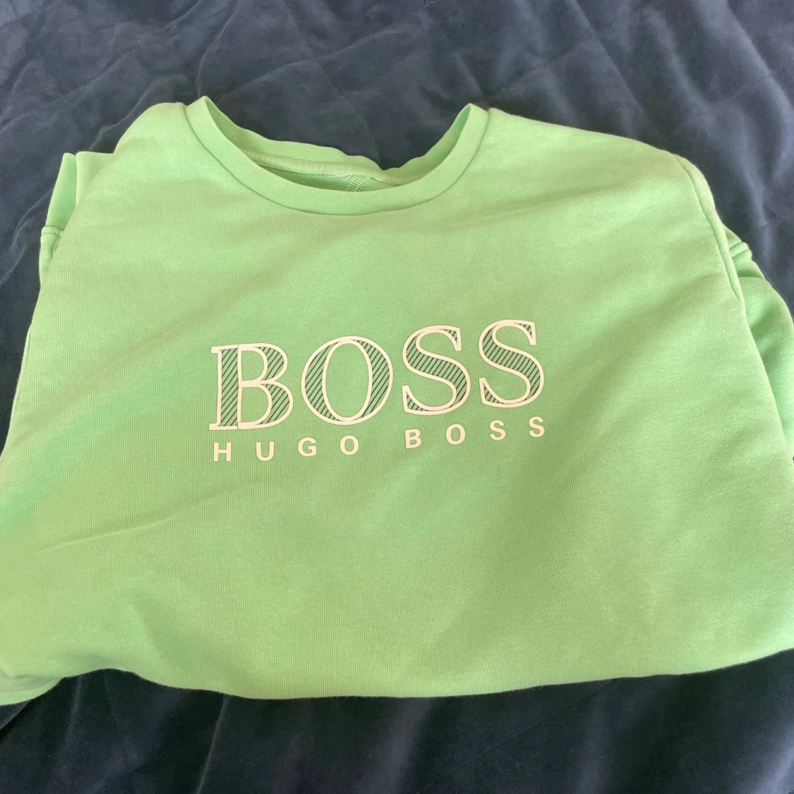 Grön BOSS sweatshirt från Hugo Boss - 2