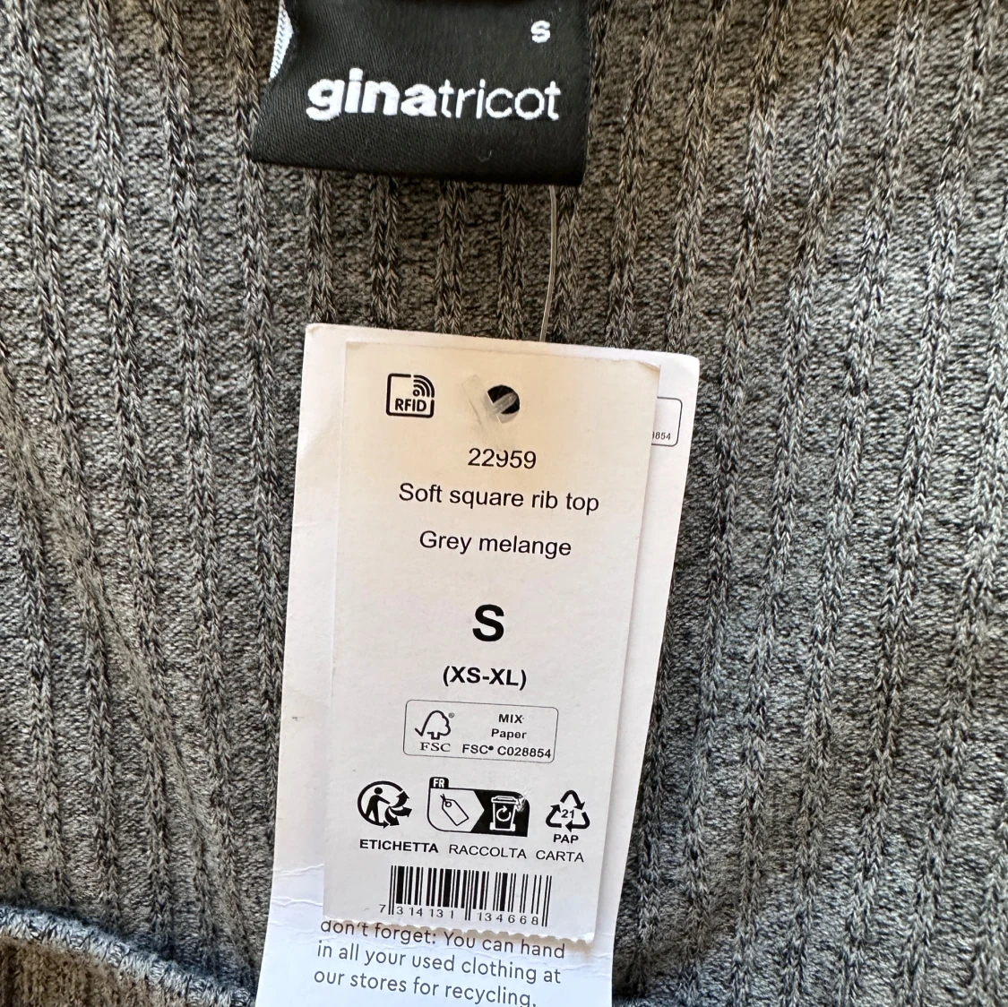 Tajt långärmad  - 90