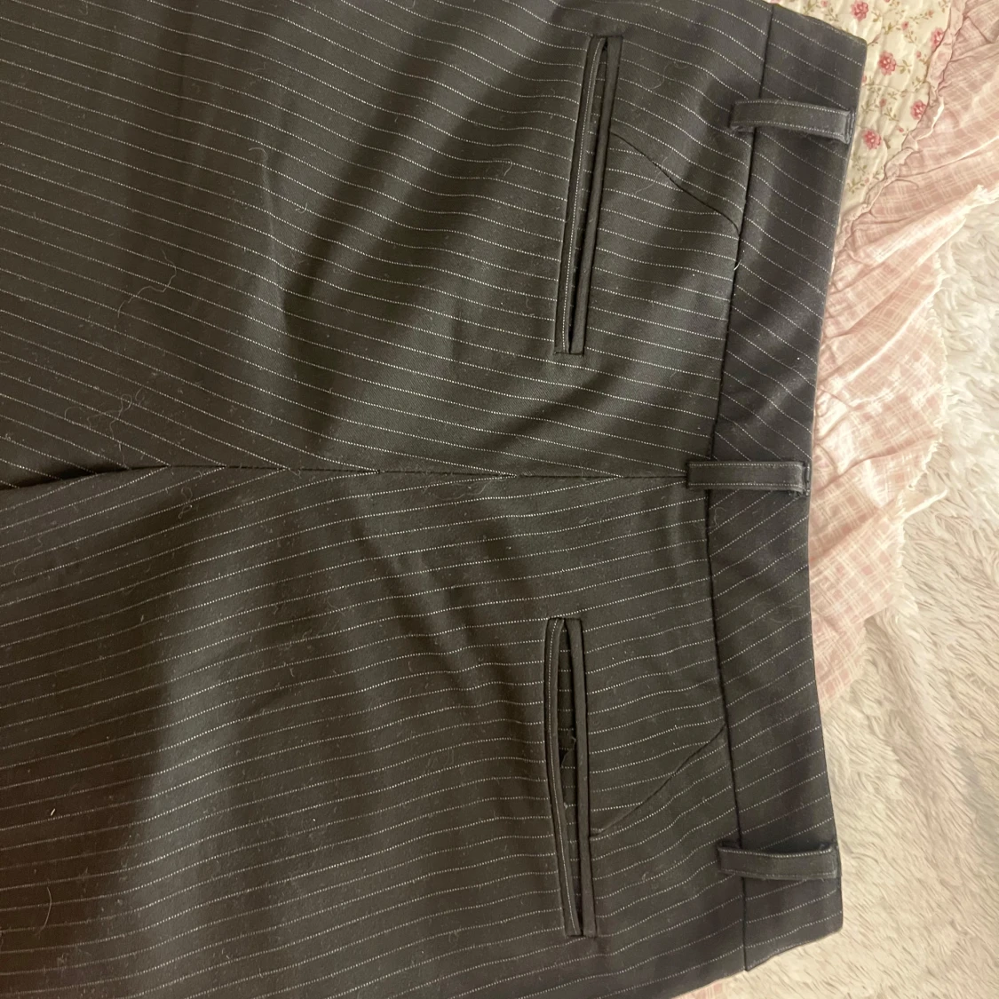 Svarta randiga kostymbyxor från Zoul - 1