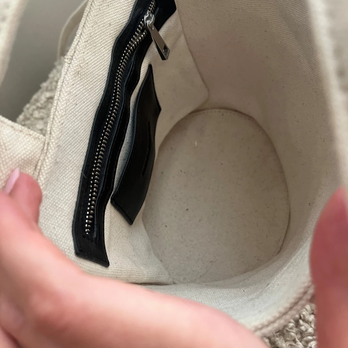 Beige axelväska  - 2