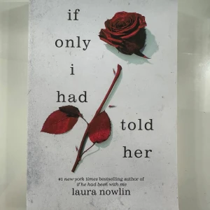 if only i had told her - En gripande kärlekshistoria om Finn, Autumn och Jack, där obesvarade känslor, vänskap och ödet vävs samman. Perfekt för dig som gillar starka känslor, svåra val och berättelser om att våga säga vad man känner innan det är för sent. På engelska. 