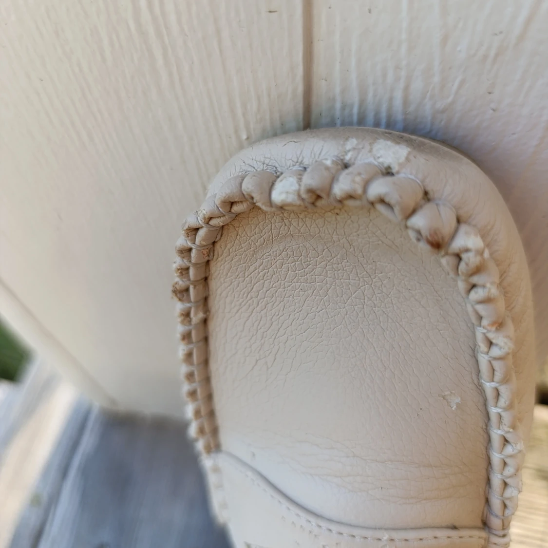 Beige loafers i skinn från Candice - 2