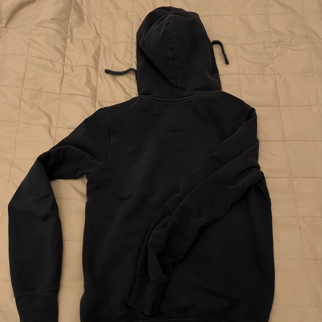 Mörk blå hoodie, S - 1