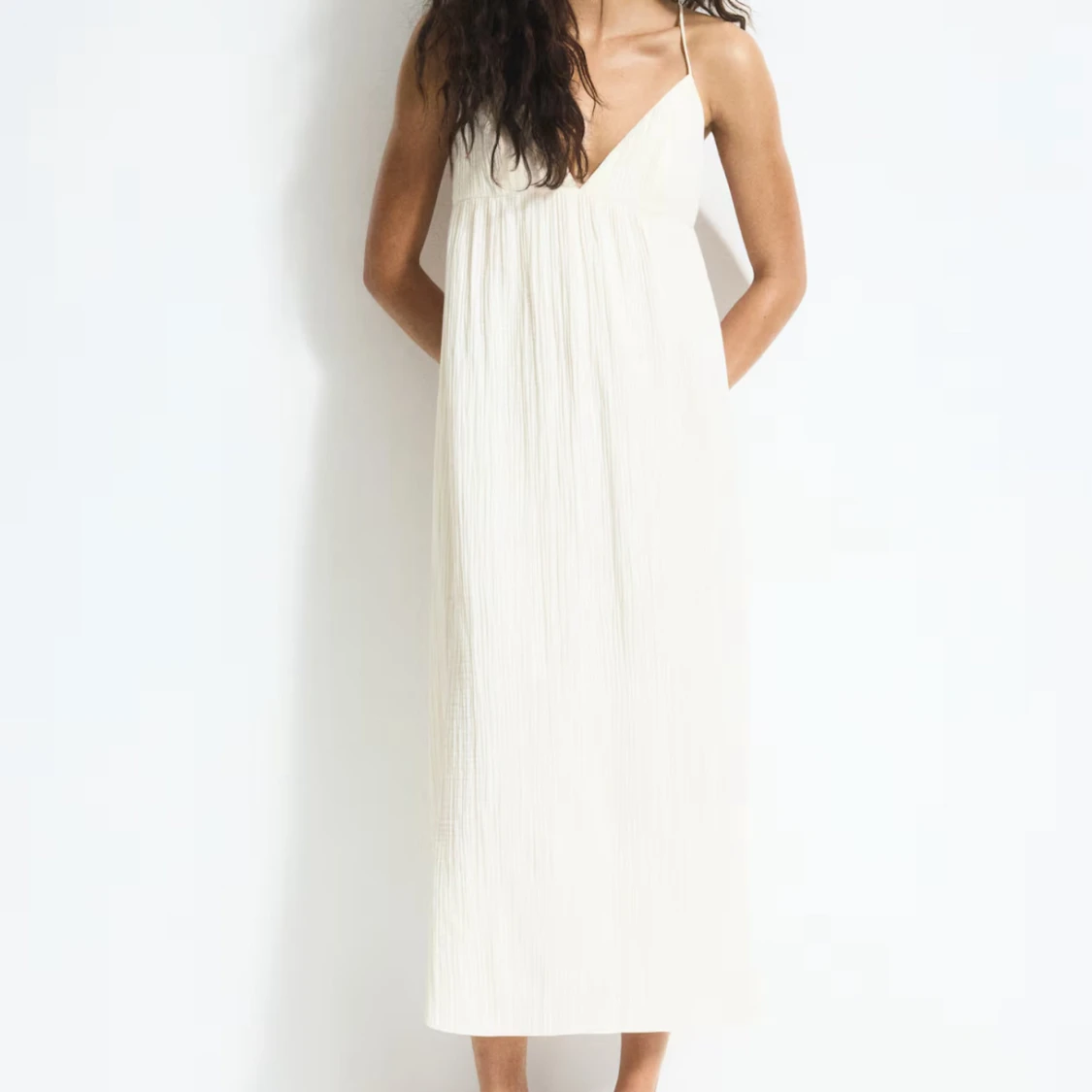 Vit sommarklänning  - 2