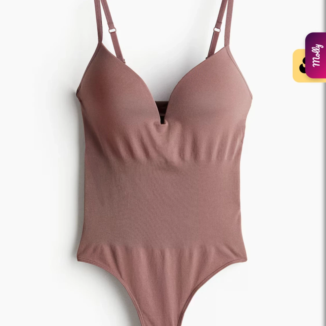 Brun bikini med v-ringning från Molly - 1