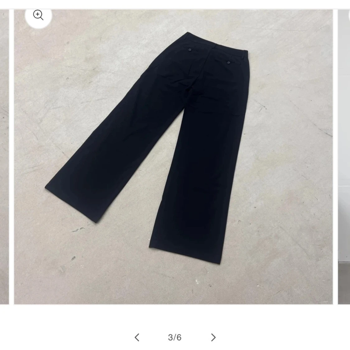 Svarta kostymbyxor - 92