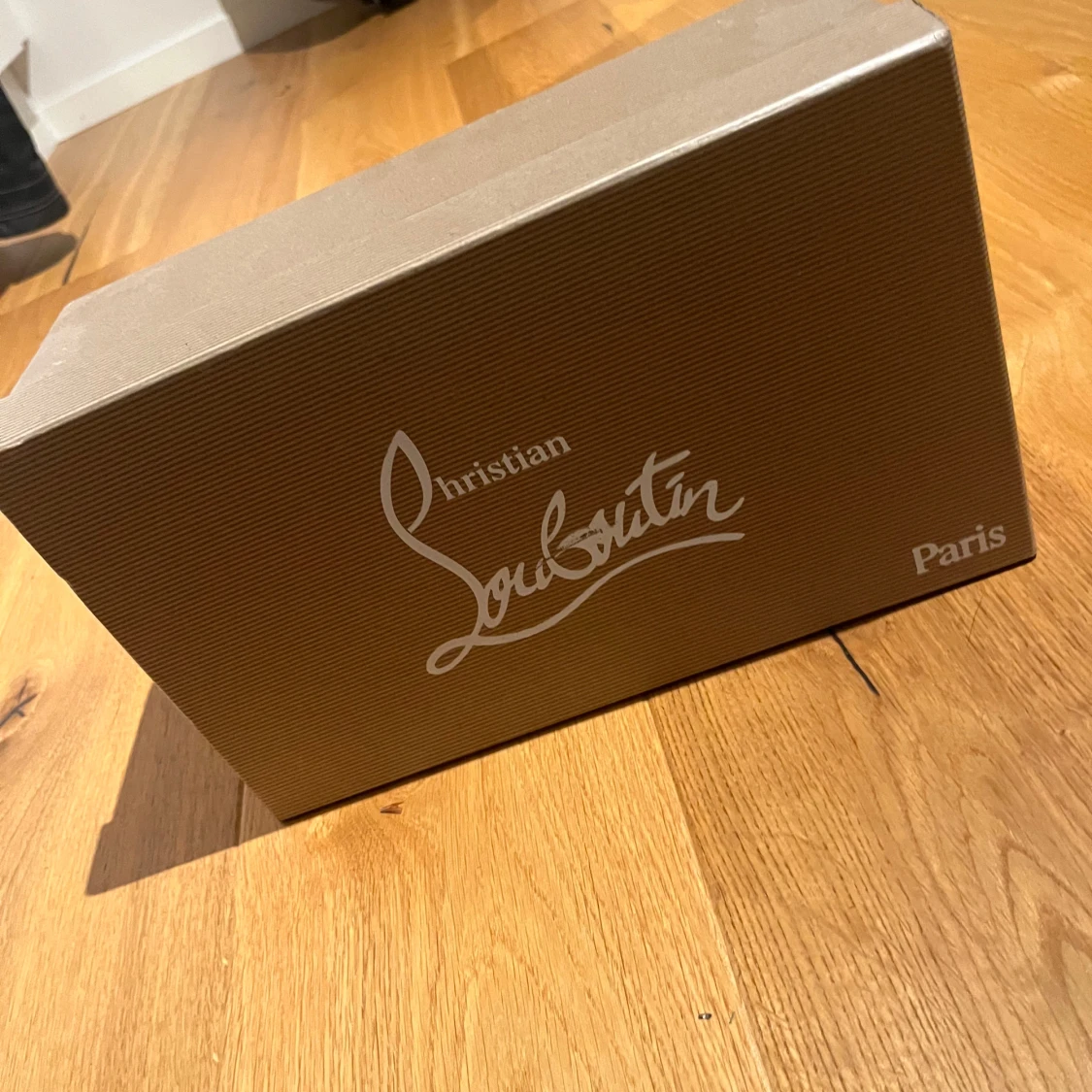 Christian Louboutin svarta sneakers med nitar - 3