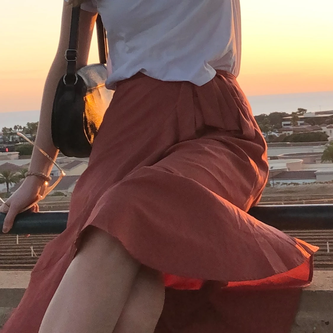 Omlottkjol med volang