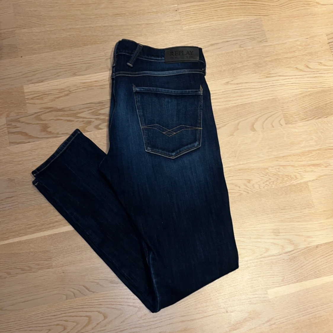 Replay Anbass jeans mörkblå, stl 32