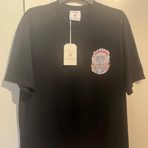 Svart t-shirt från Casablanca - Svart casablanca t shirt kan diskutera pris 