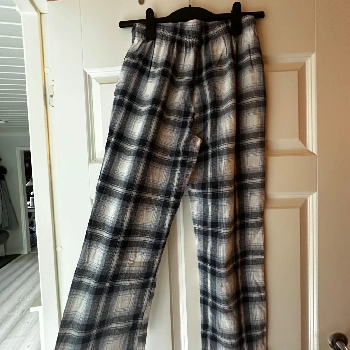 Rutig mjukisbyxa flanell från 157  - 1