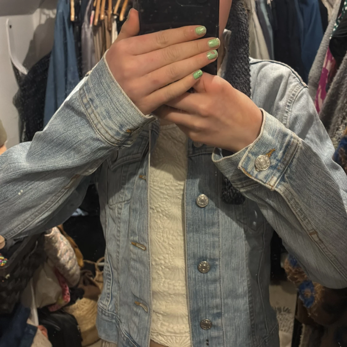 Ljusblå jeansjacka från Rocky - 3