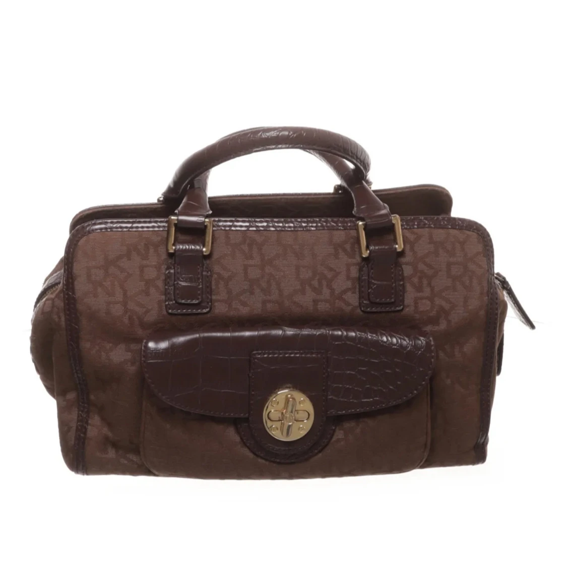 Brun handväska från DKNY