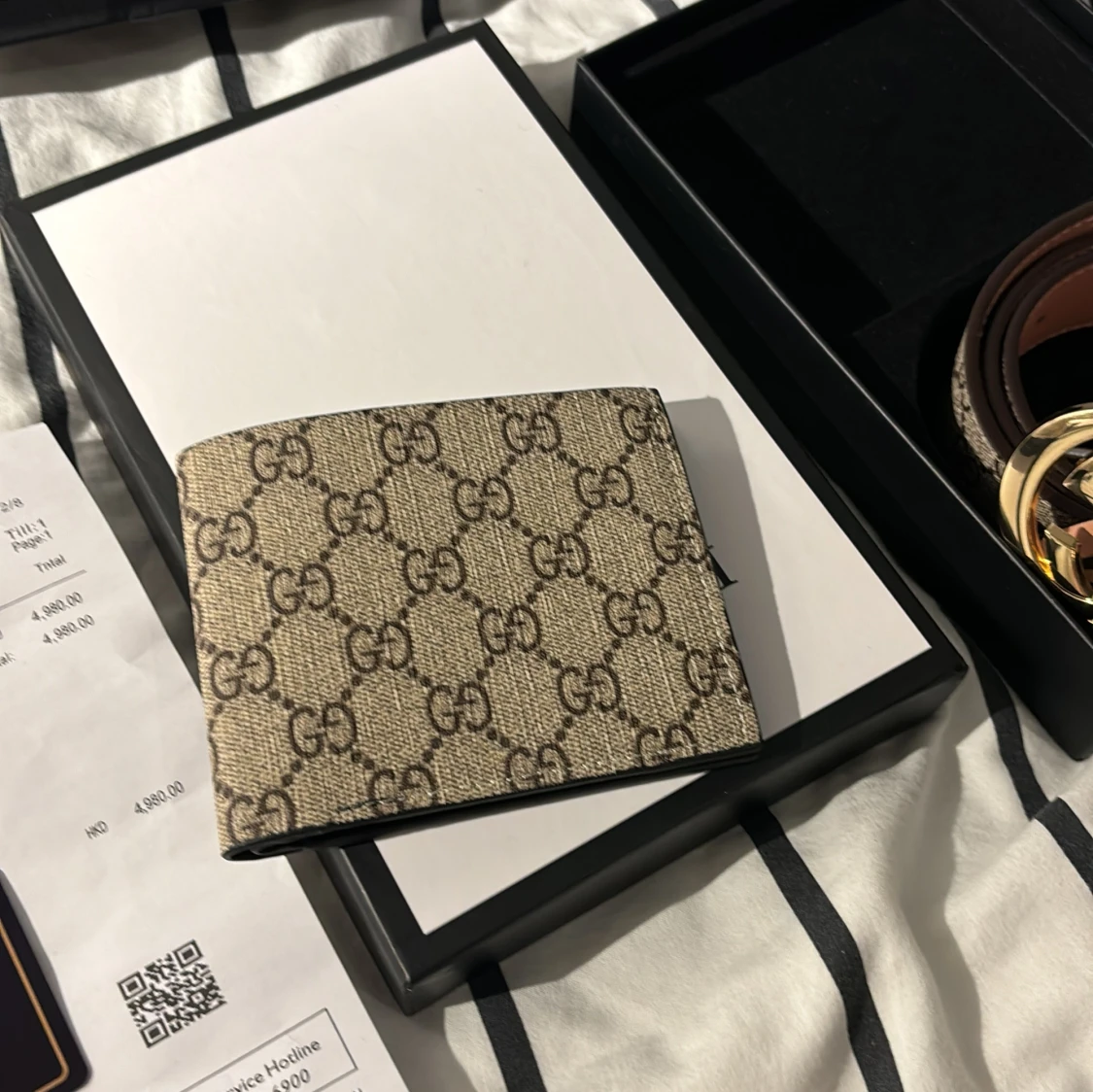 Gucci bälte och plånbok  - 2