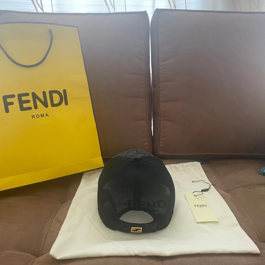 Fendi keps svart  - 4