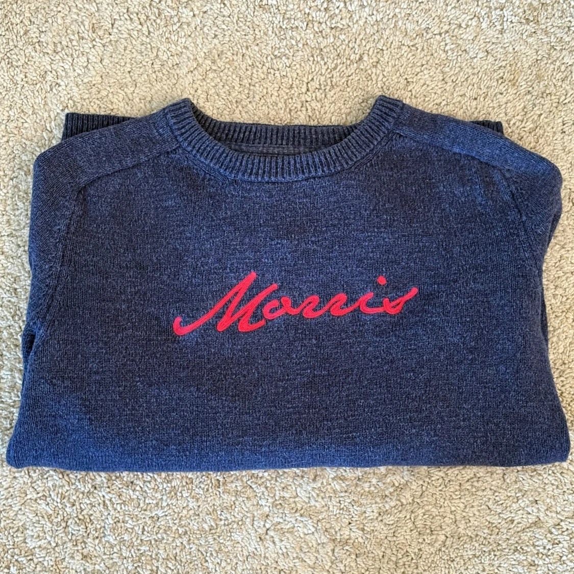 Blå tröja från Morris