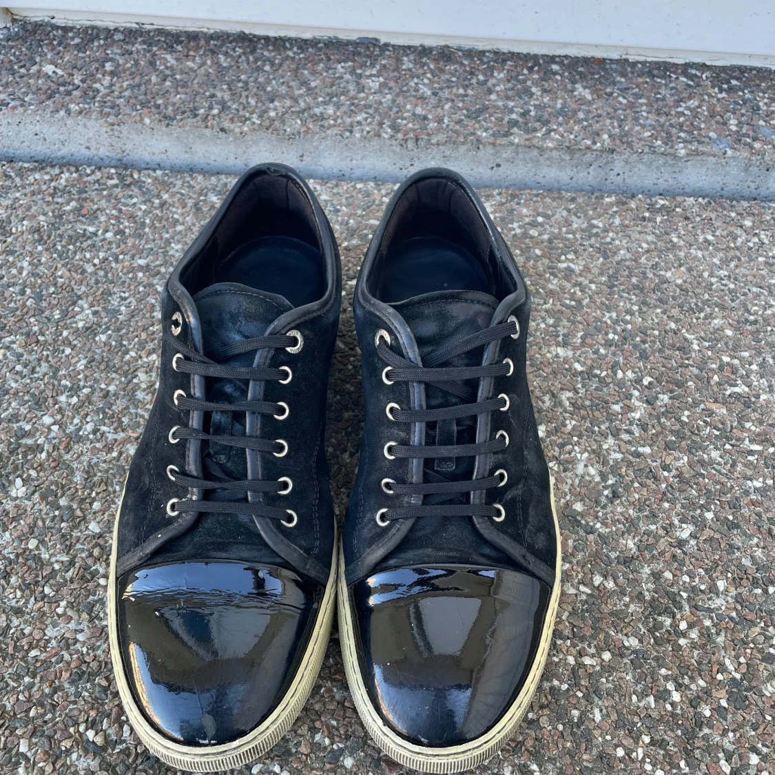 Lanvin DBB1 Patent Cap Toe  - 1