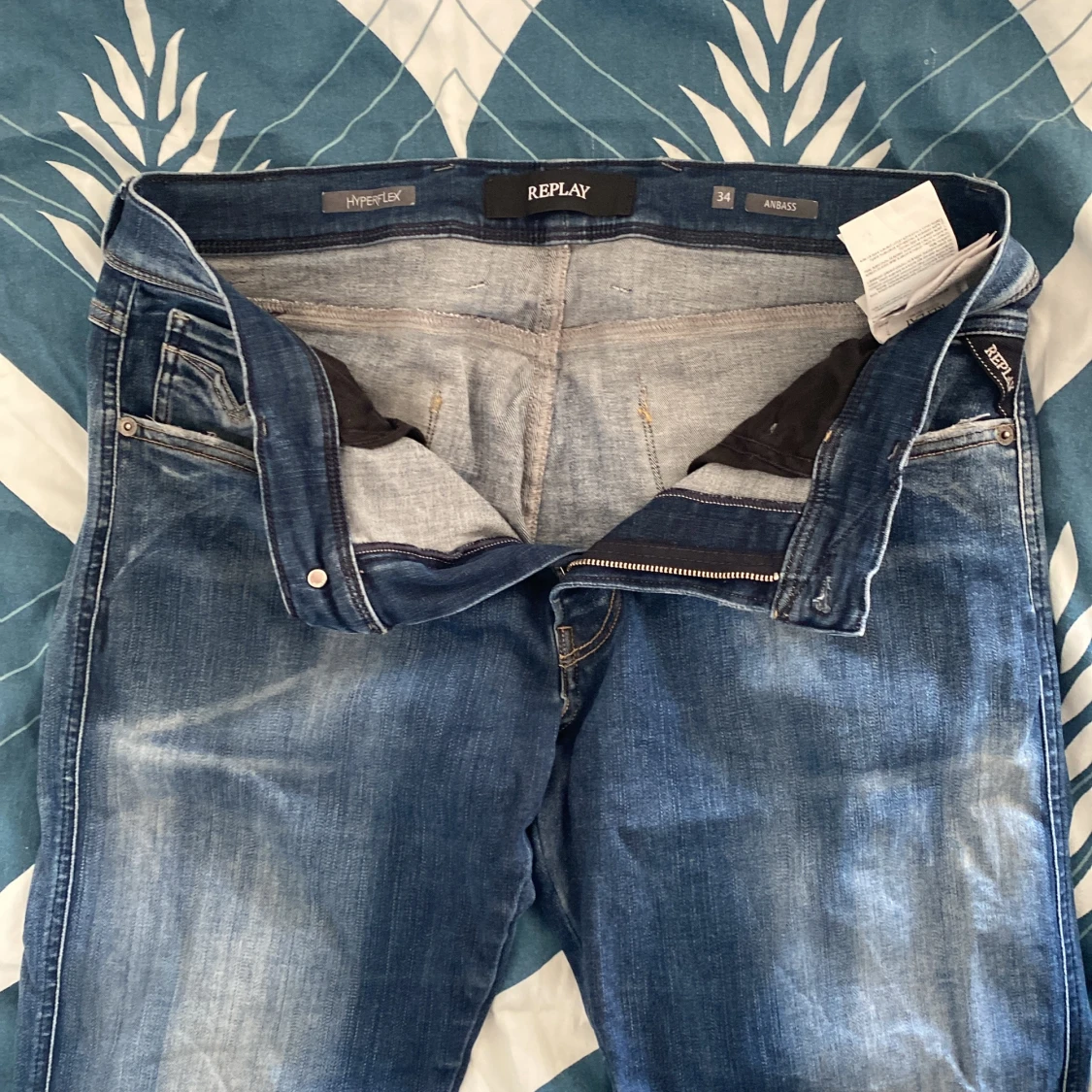 Replay Blåa Jeans Hyperflex - 2