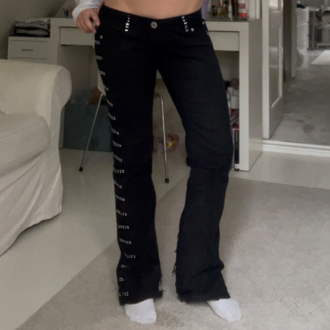 Jeans med glitter - 2