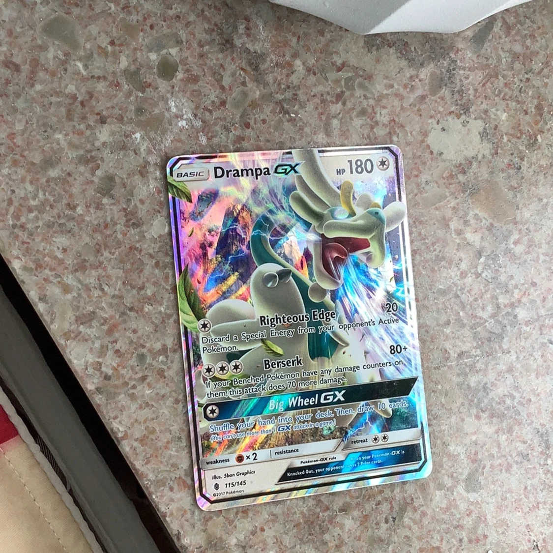 Drampa GX Pokémonkort