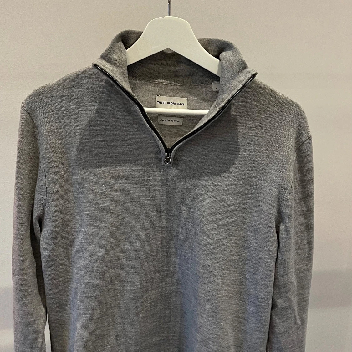 Half-zip Merinoull