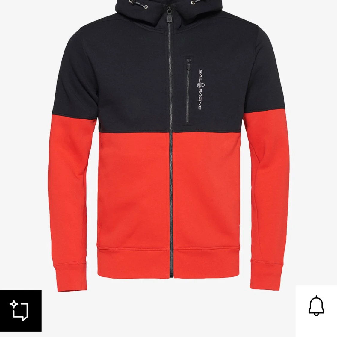 Svart och röd hoodie från Sail Racing - 4