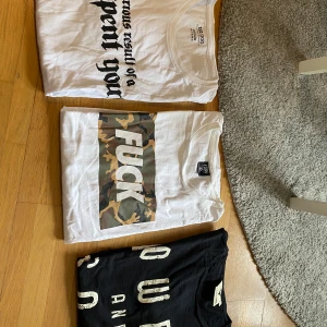 T-shirts - Vit lager 157 vit FSBN svart Owen&sons