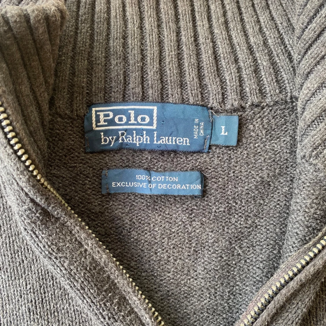 Mörkgrå half zip tröja Polo Ralph Lauren - 2