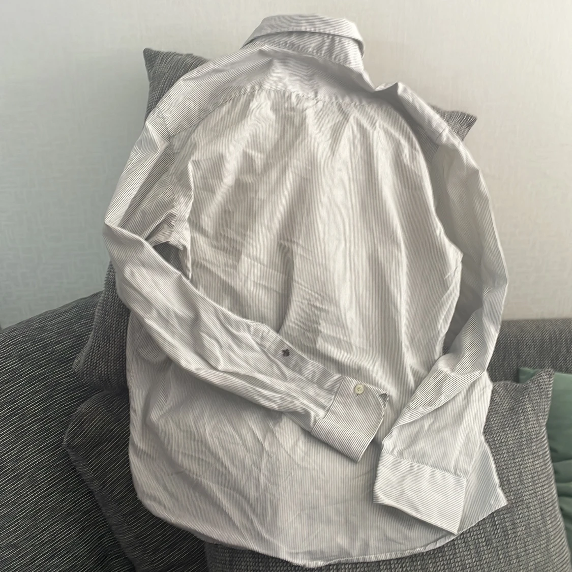 Randig skjorta från Morris, strl 41 - 2