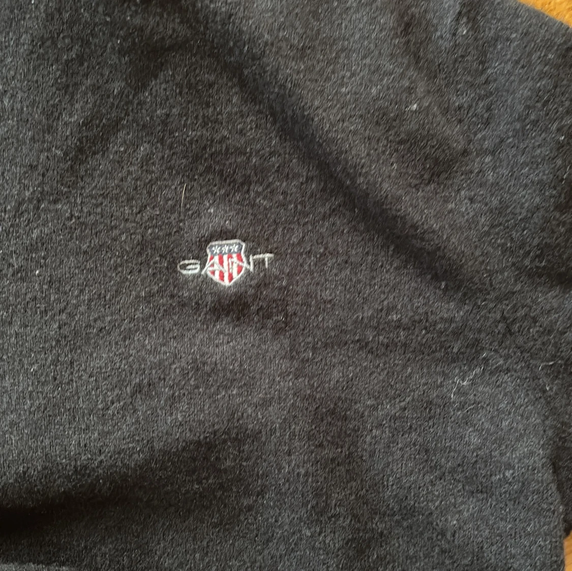 Svart half zip ulltröja från Gant - 1