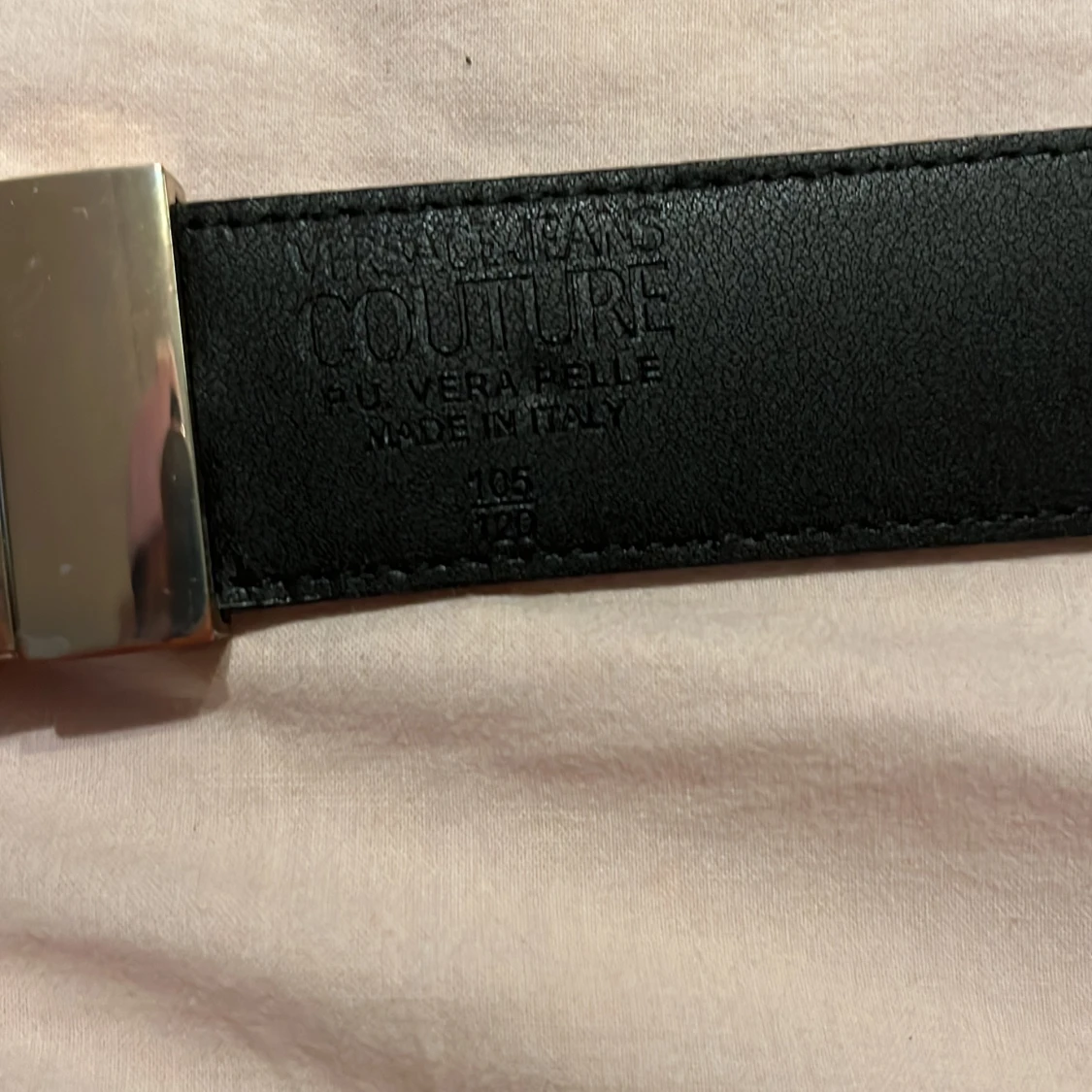 Versace Jeans Couture svart bälte - 3