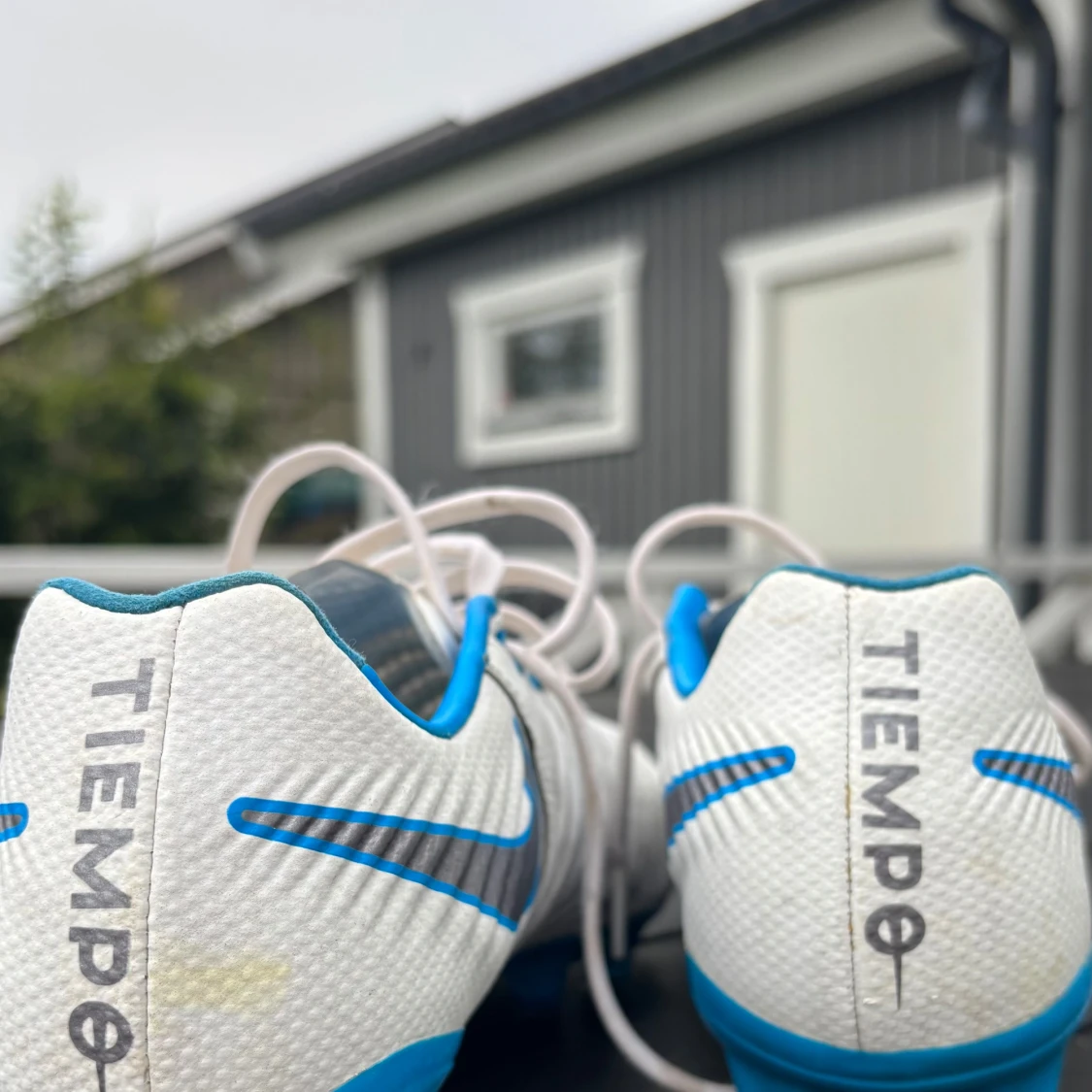 Nike Tiempo vita fotbollsskor - 2