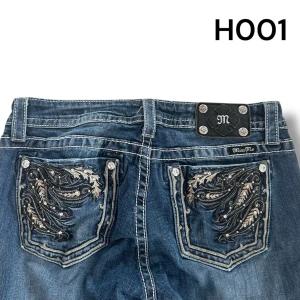 Miss me jeans  - 🤍 Midja i W : 31 🤍 Midja : 39 🤍 Ytterben : 93 🤍 Innerben : 72