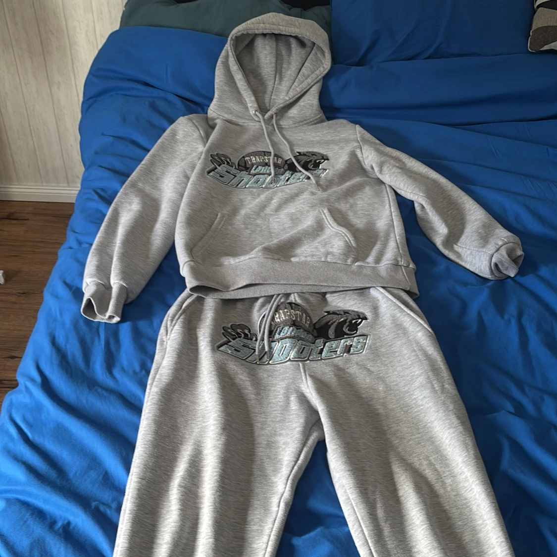 Grå Trapstar shooterhs tracksuit