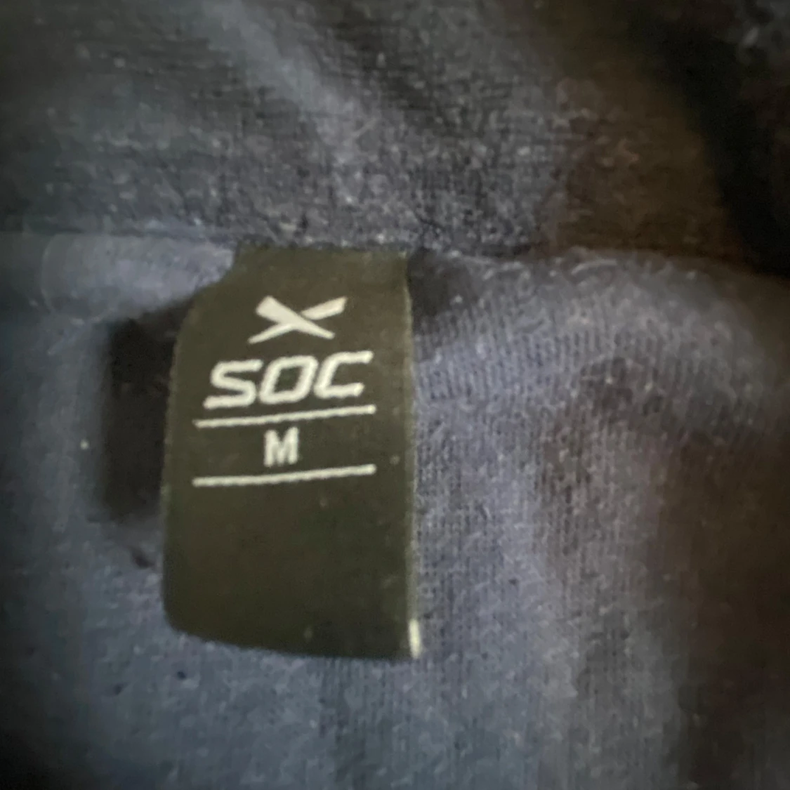 Svart pikétröja från SOC i bomull - 1