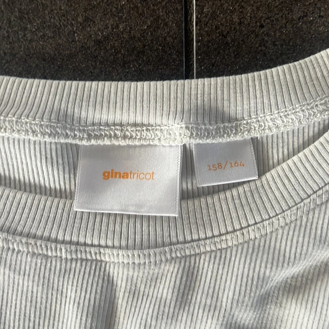 Vit blus med spetsärmar Gina Tricot - 2