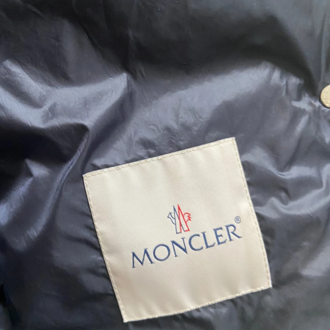 Svart dunväst från Moncler - 2