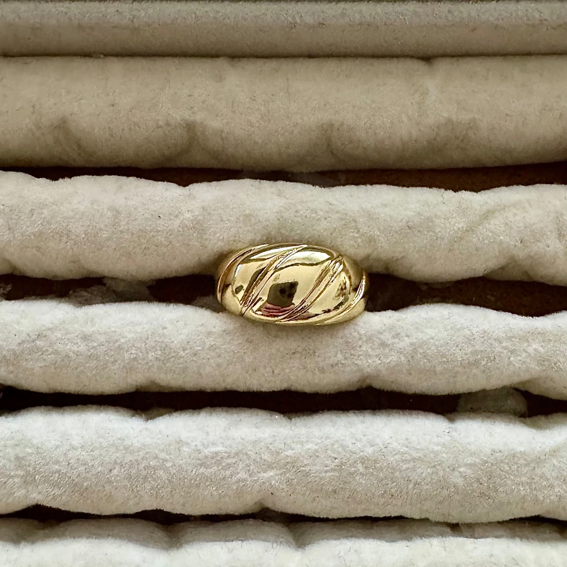 24 K Guldplätrade ringar styck pris  - 1