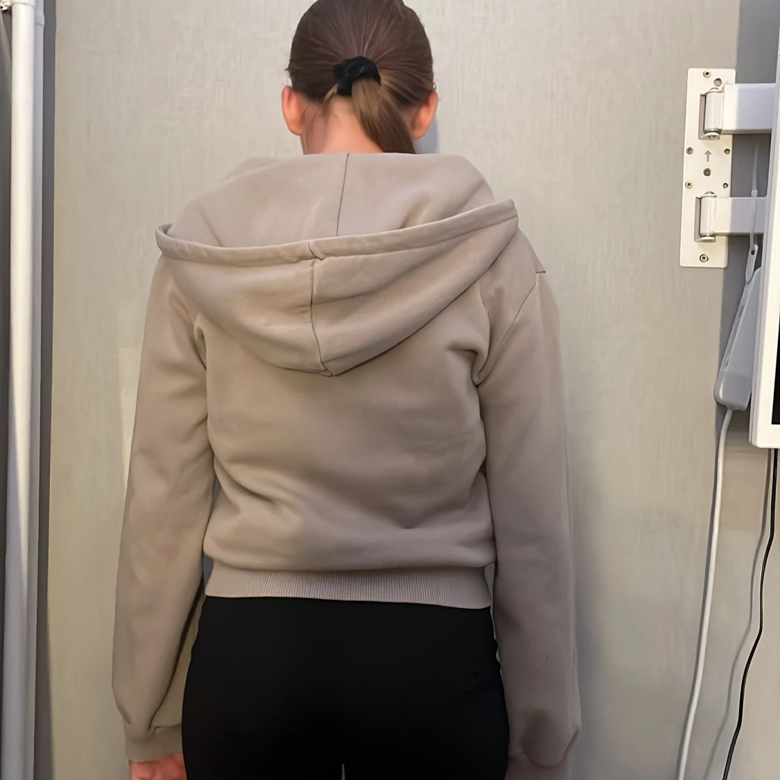 Beige hoodiejacka från 157, XS - 1