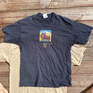 Vintage tshirt med tryck  - Vintage, size M. Bra skick 