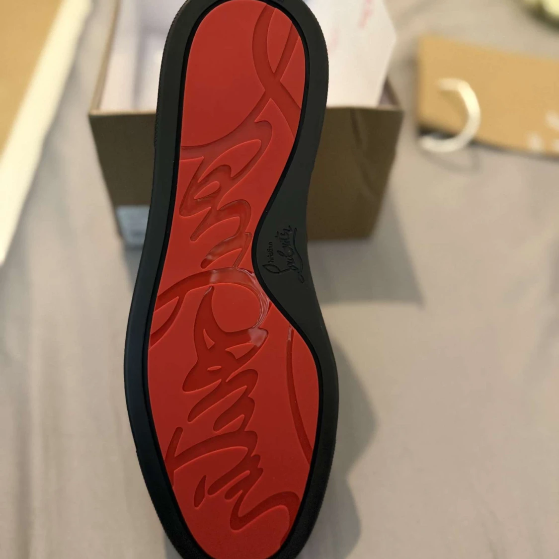 Svarta sneakers från Christian Louboutin - 1