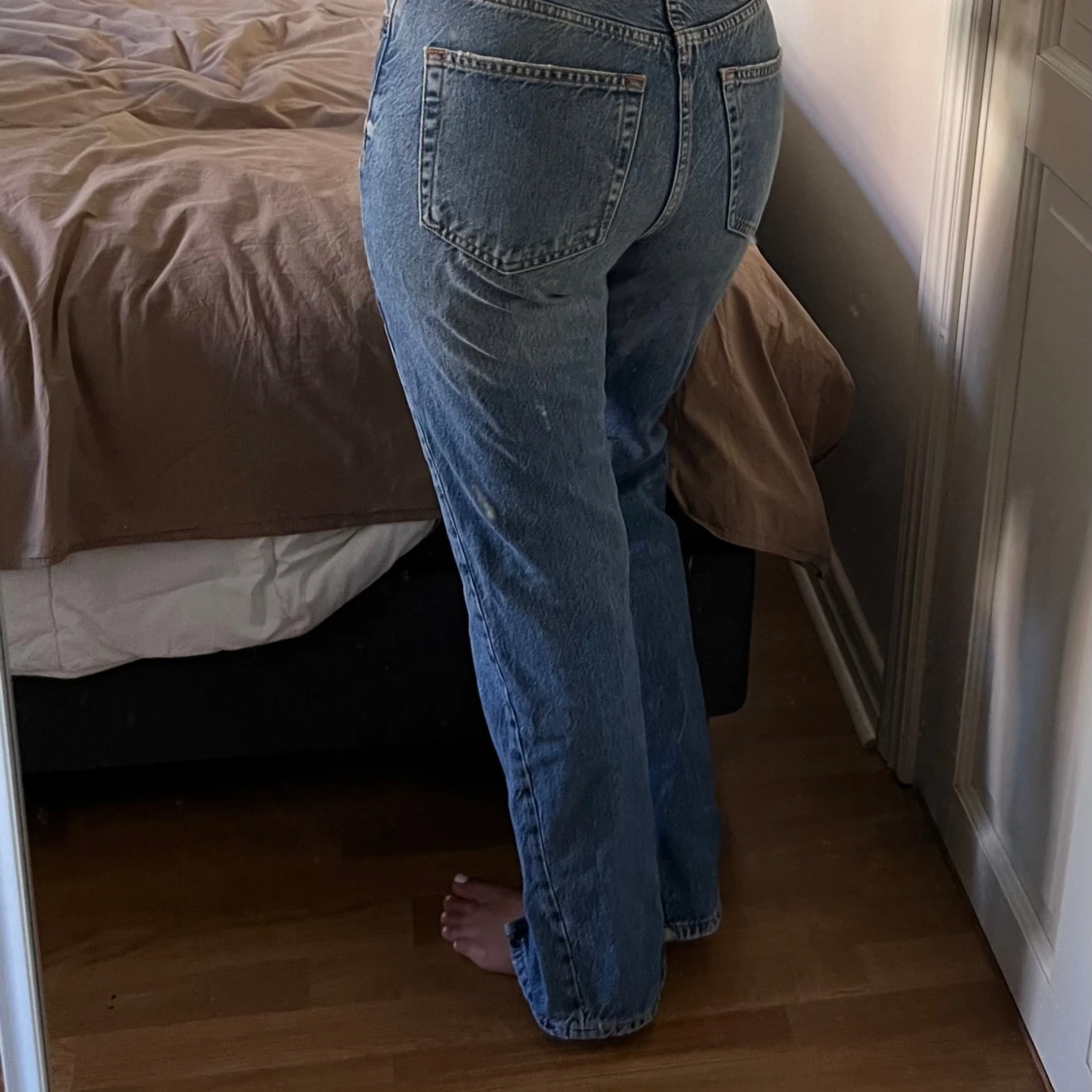 Mid waist bootcut jeans - 1
