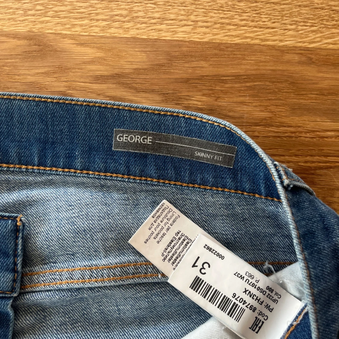 Blå skinny jeans från Dondup George - 2