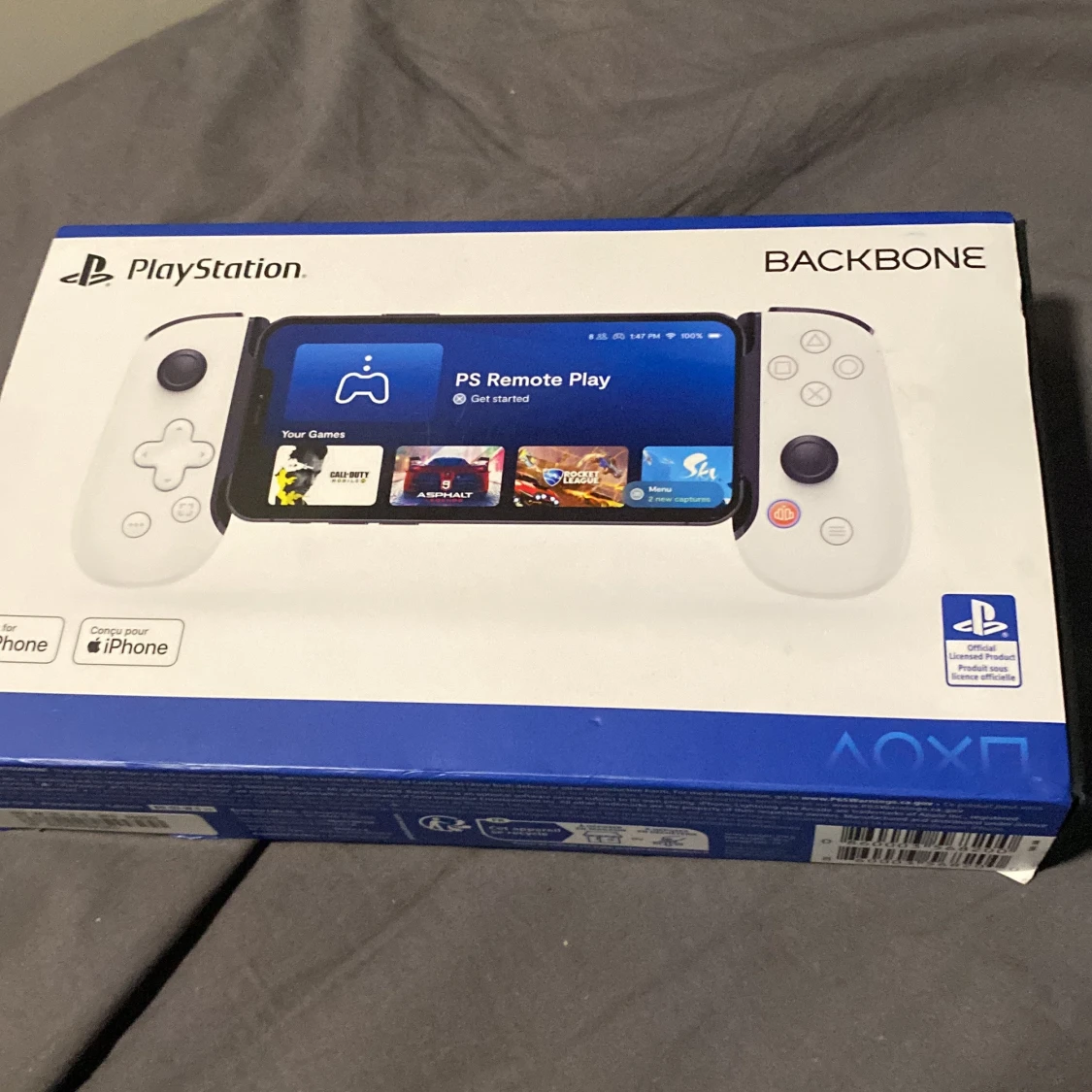 Hej säljer min backbone, Playstion 