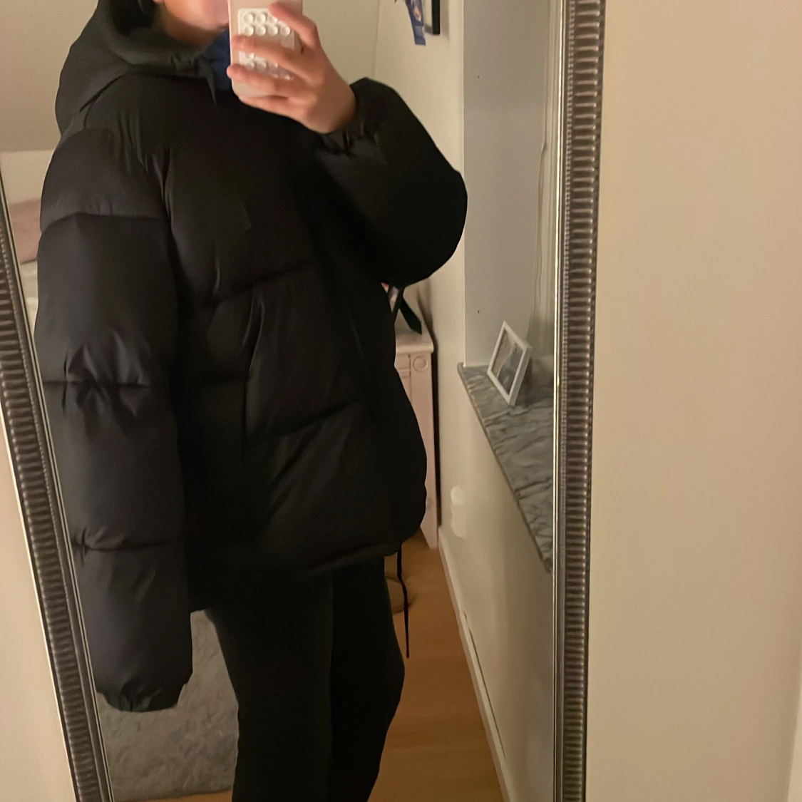 Svart pufferjacka från H&M XS - 1