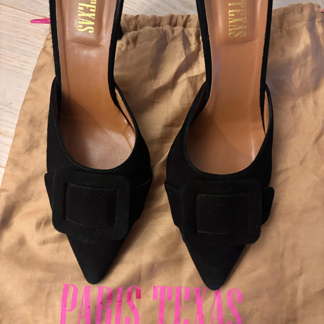 Svarta mocka pumps från Paris Texas - 2