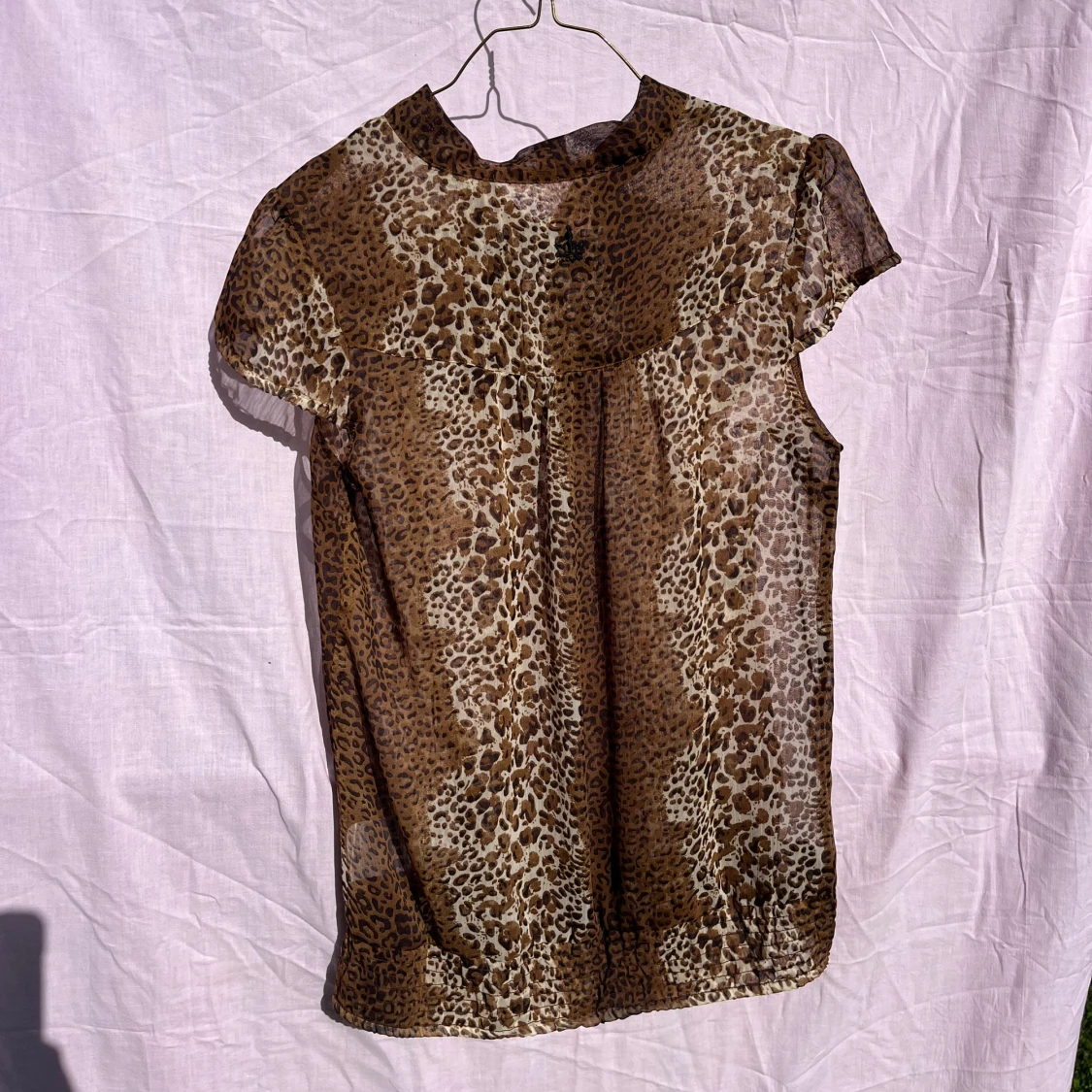 Leopardmönstrad blus från Hillevi - 1