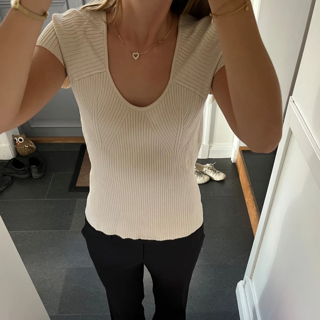 Beige topp - 3