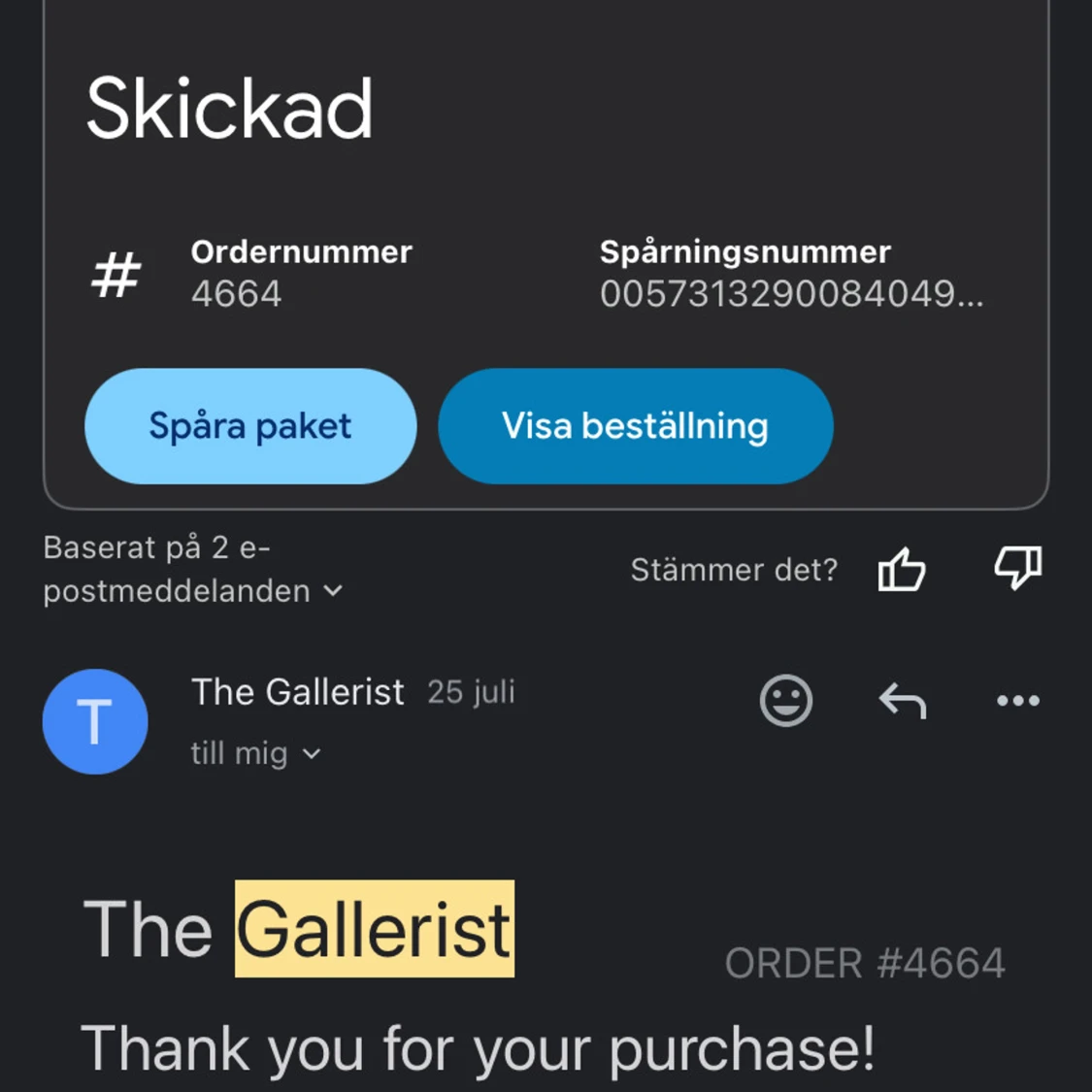 The Gallerist skor - 3